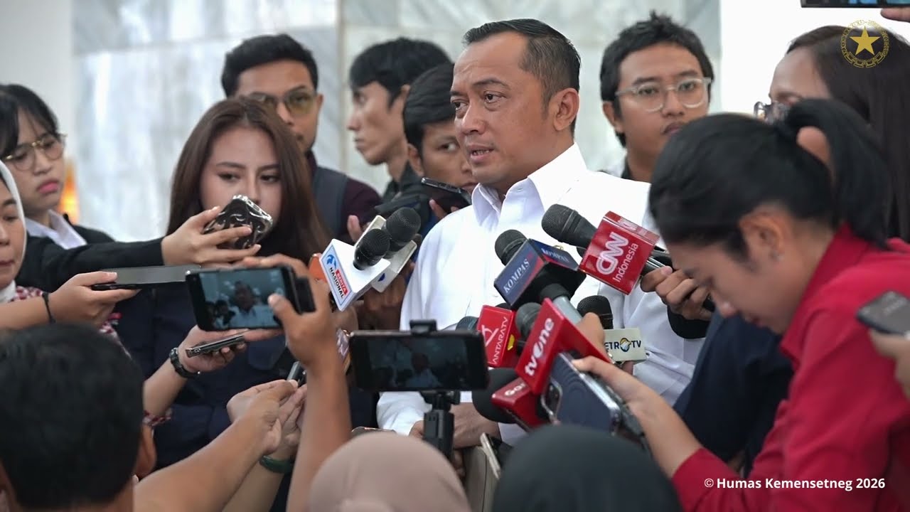 Keterangan Pers Mensesneg Terkait Revisi Undang-Undang Pemilu, 19 Januari 2026