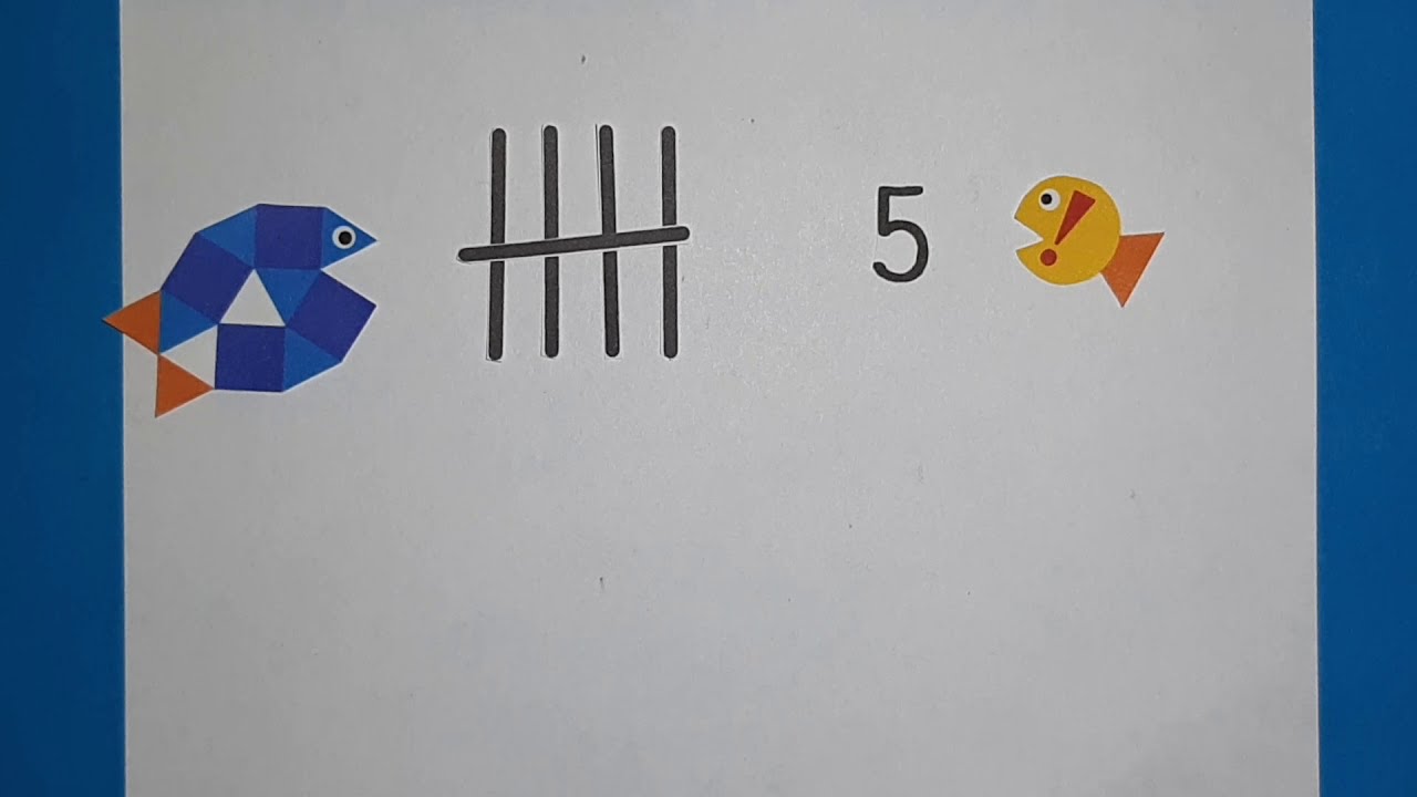 Weitere Zahlbilder bis 10 (Teil 1) / Strichlisten / Mathe lernen / einfach &uuml;ben
