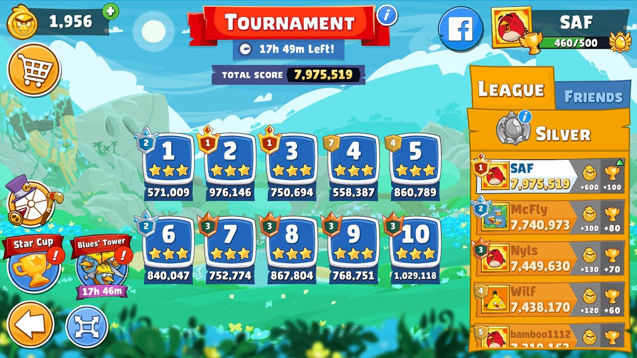 Angry Birds Friends. Tournament (30.05.2024). All levels 3 stars. Passage from Sergey Fetisov