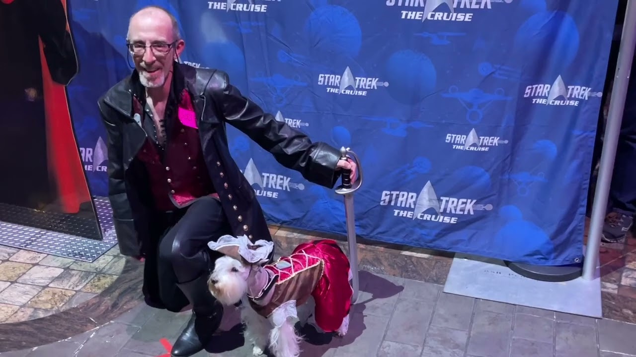 Q’s costume contest - prejudging Star Trek cruise 6 March 2023