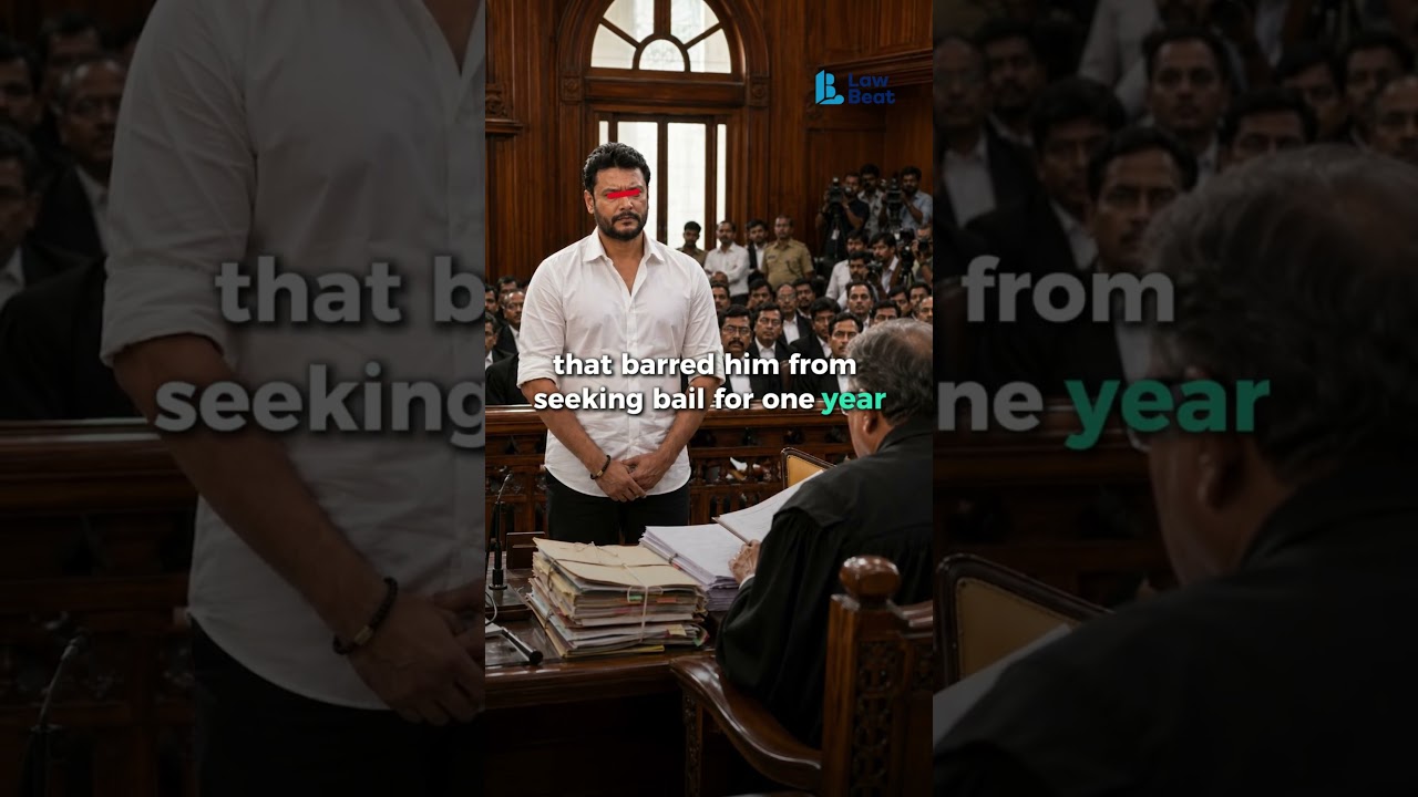 Supreme Court Rejects Darshan's Plea on One-Year Bail Restriction | Renukaswamy Murder Case
