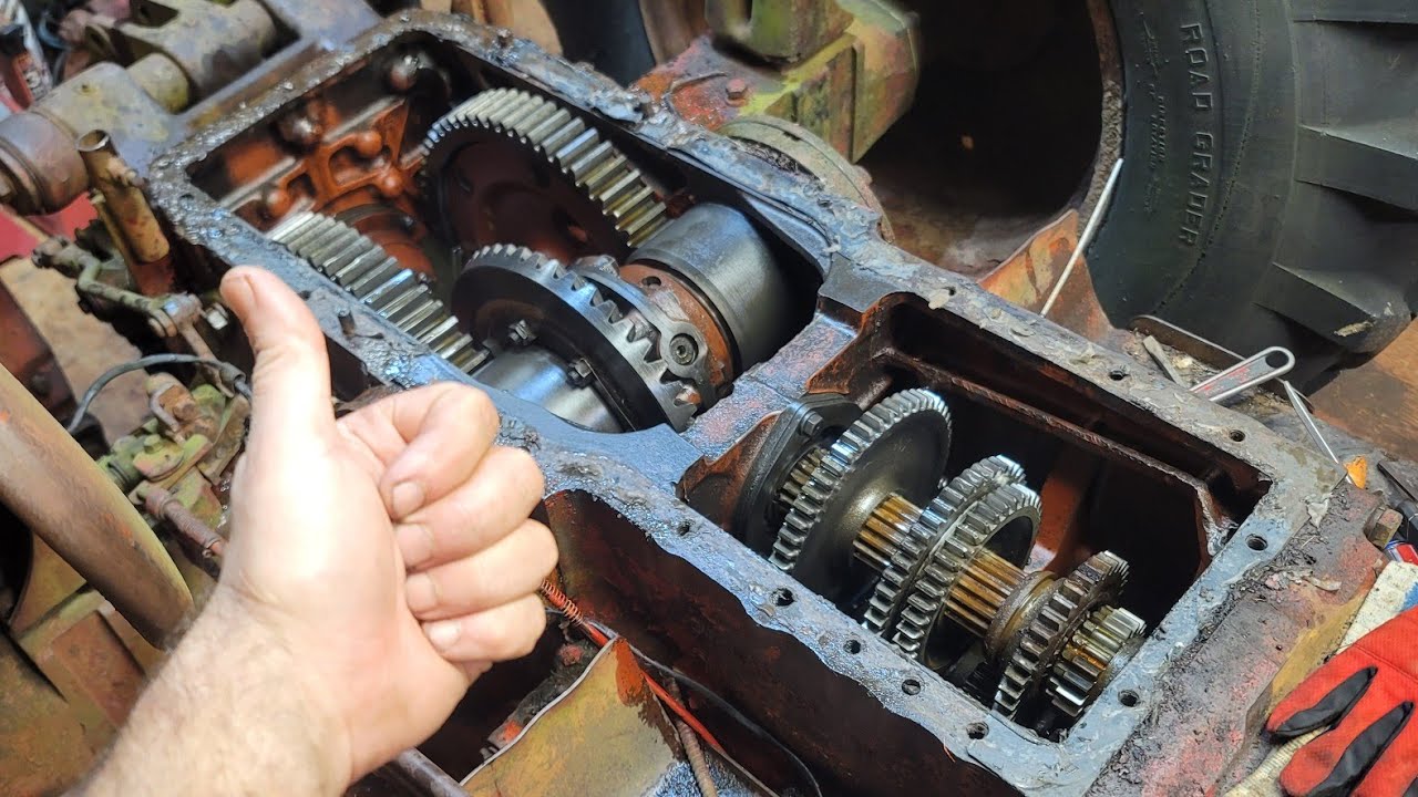 International Farmall Utility Shift Plate Removal