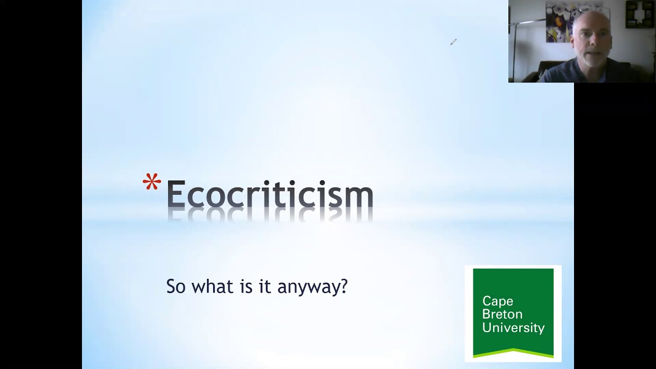 Introduction  to Ecocriticism