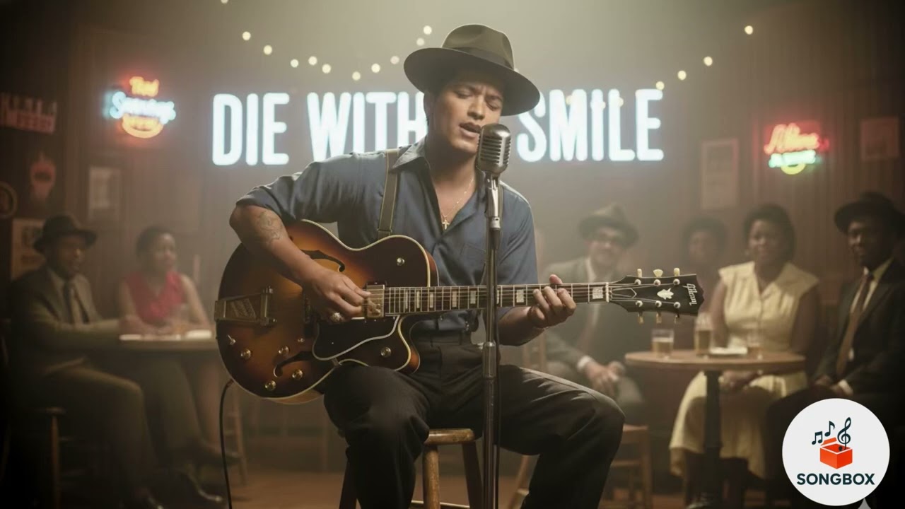 Burno Mars-Die With Smile 1950's Blues 