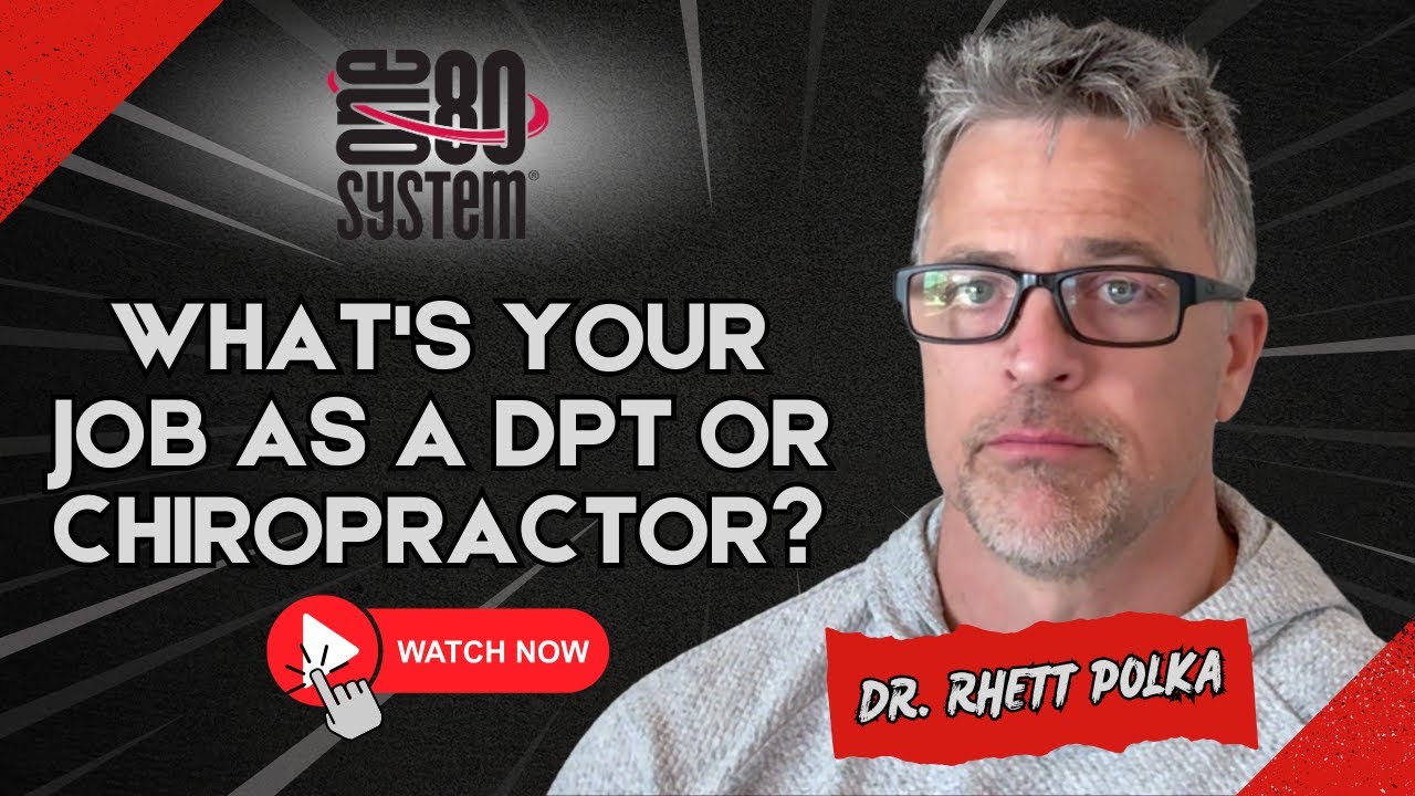 Hey DPTs and Chiropractors, What's Your Job?