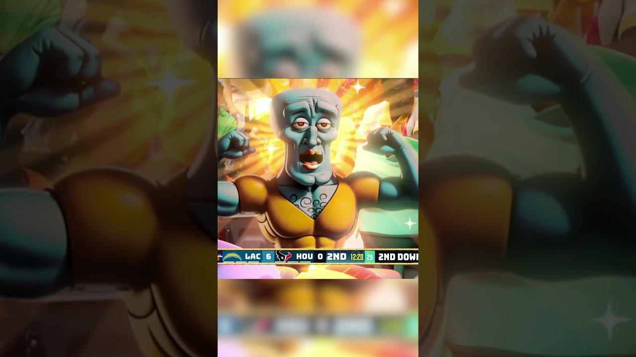 Handsome Squidward is in the building👀