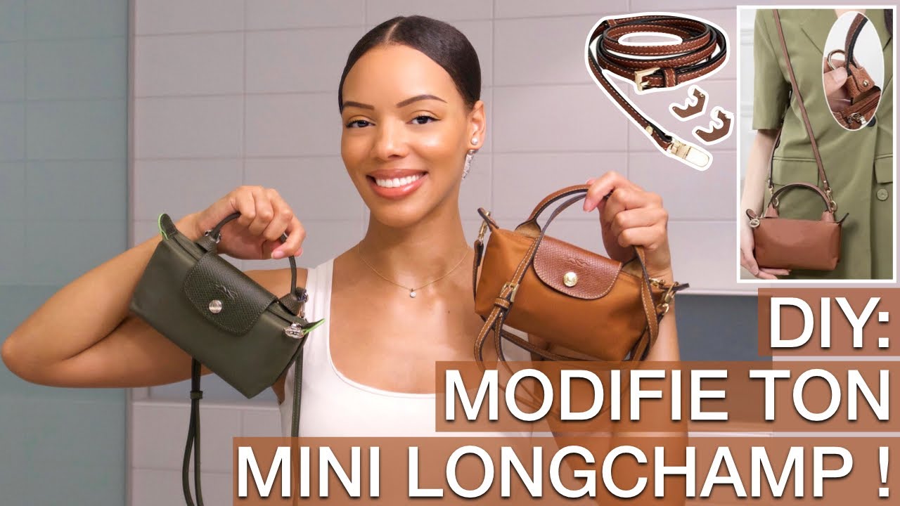 DIY: Transforme ton Mini SAC Longchamp en Bandoulière !