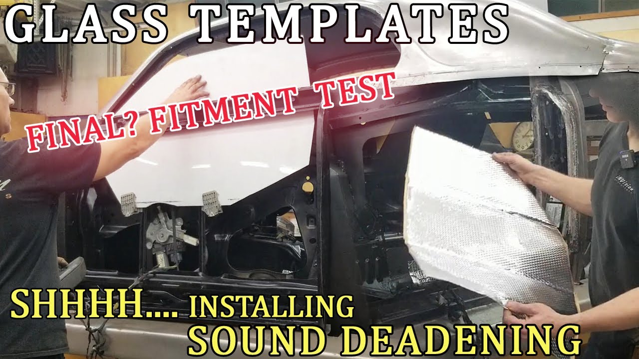 Door Assembly & Sound Deadening Install BEGINS! - Ep.44 | 1940 Ford Inspired Hardtop Coupe Build
