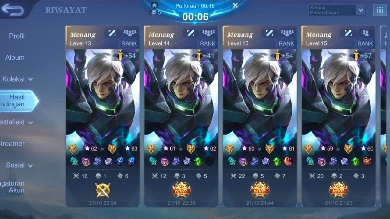 LIVE DAY 9 Gusion Mid Only