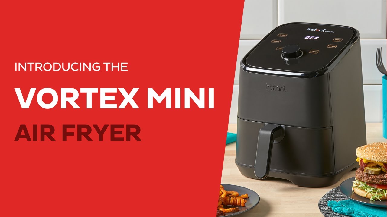 Mini but Mighty... Introducing the NEW Instant Vortex Mini Air Fryer!