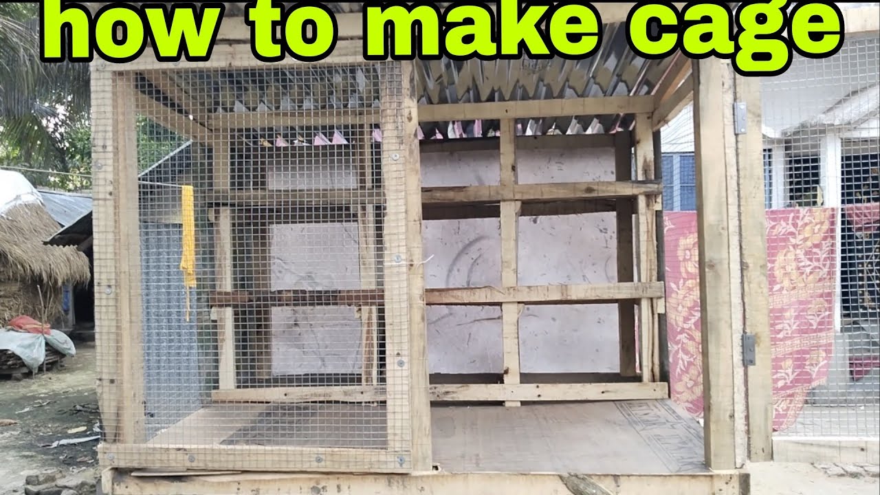 fancy pigeon cage how to make cage  hamara naya kabutar ka ghar