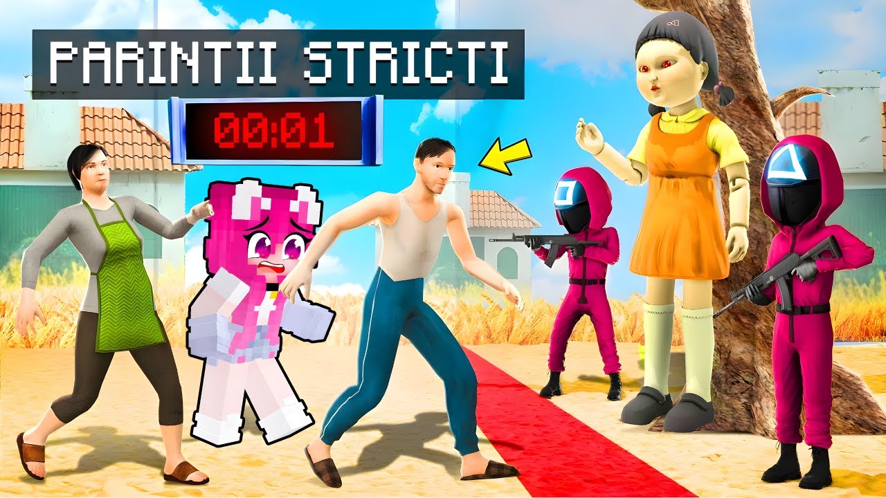PARINTII STRICTI s-au INSCRIS in SQUID GAME?!