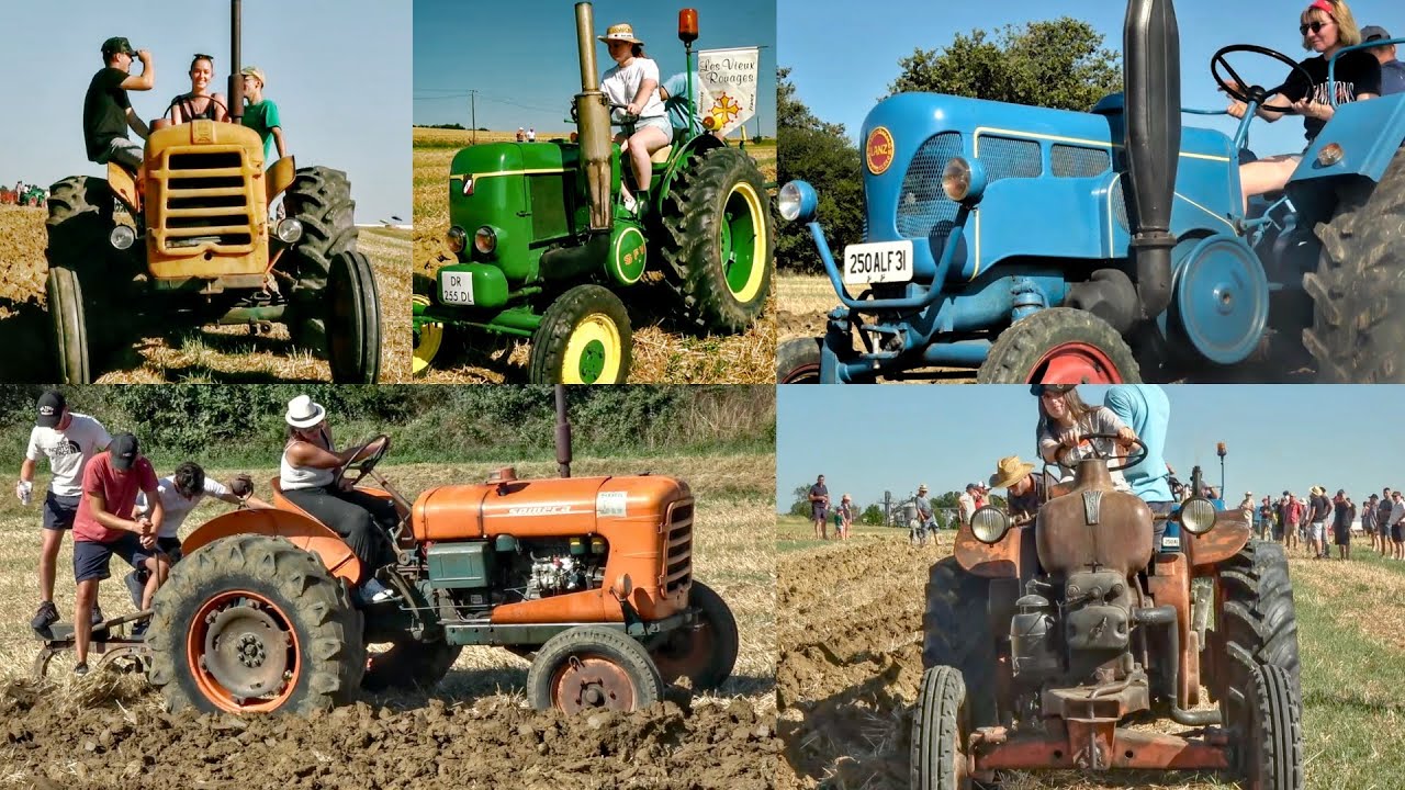 Show Labour féminin des Vieux Rouages / Classic tractors Women Plow day / Sony AX53