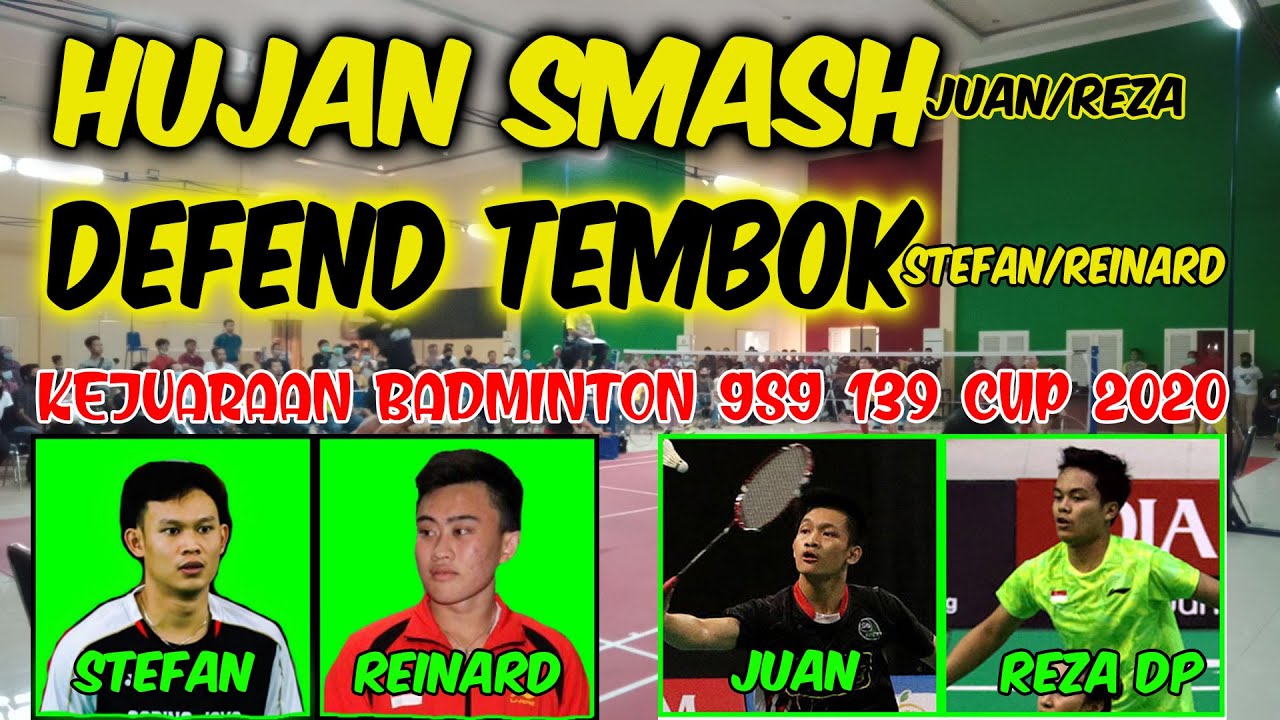SEMIFINAL GSG 139 CUP 2020 / JUAN ELGIFFANI/REZA DWICAHYA VS STEFAN INDRA / REINARD DHANRIANO