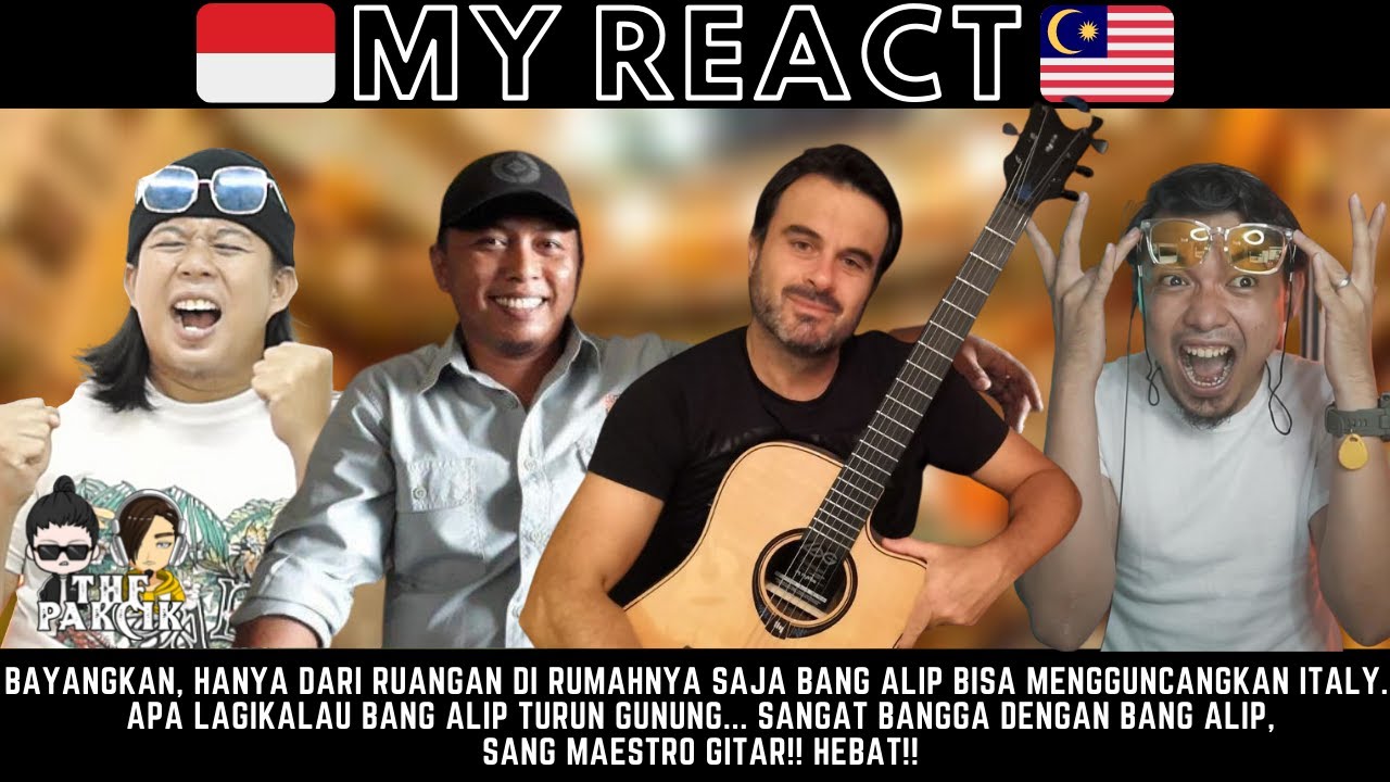 MERINDING! ALIP BA TA SAMPAI DIANGKAT KE ITALI OLEH PEMUSIK TERKENAL