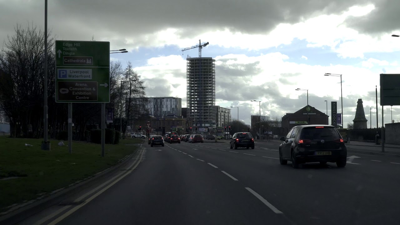 Liverpool Docks Drive, Virtual Tour, England, UK 🇬🇧