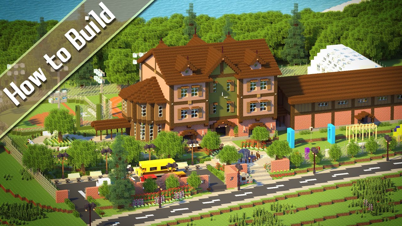 おしゃクラ！Part102  学校の作り方 / OSHACRA How to build A SCHOOL