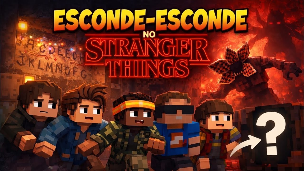ESCONDE-ESCONDE ESPECIAL STRANGER THINGS🔥🔥🔥