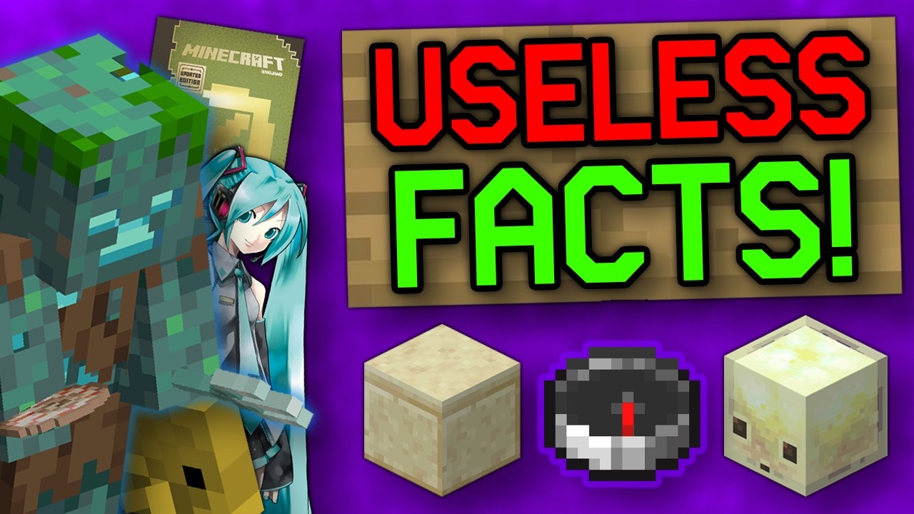 Useless Minecraft Facts!