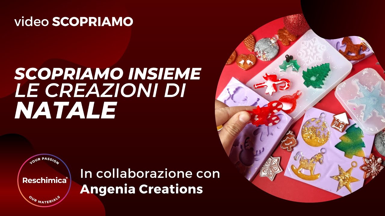 Creazioni in resina di Natale con @AngeniaWolf 🎅🏻🎄🎁