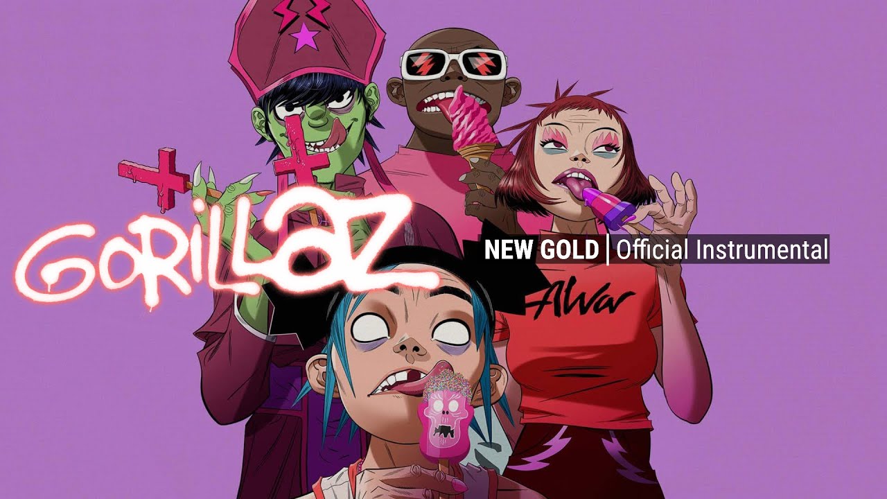 Gorillaz &bull; New Gold (Official Instrumental)