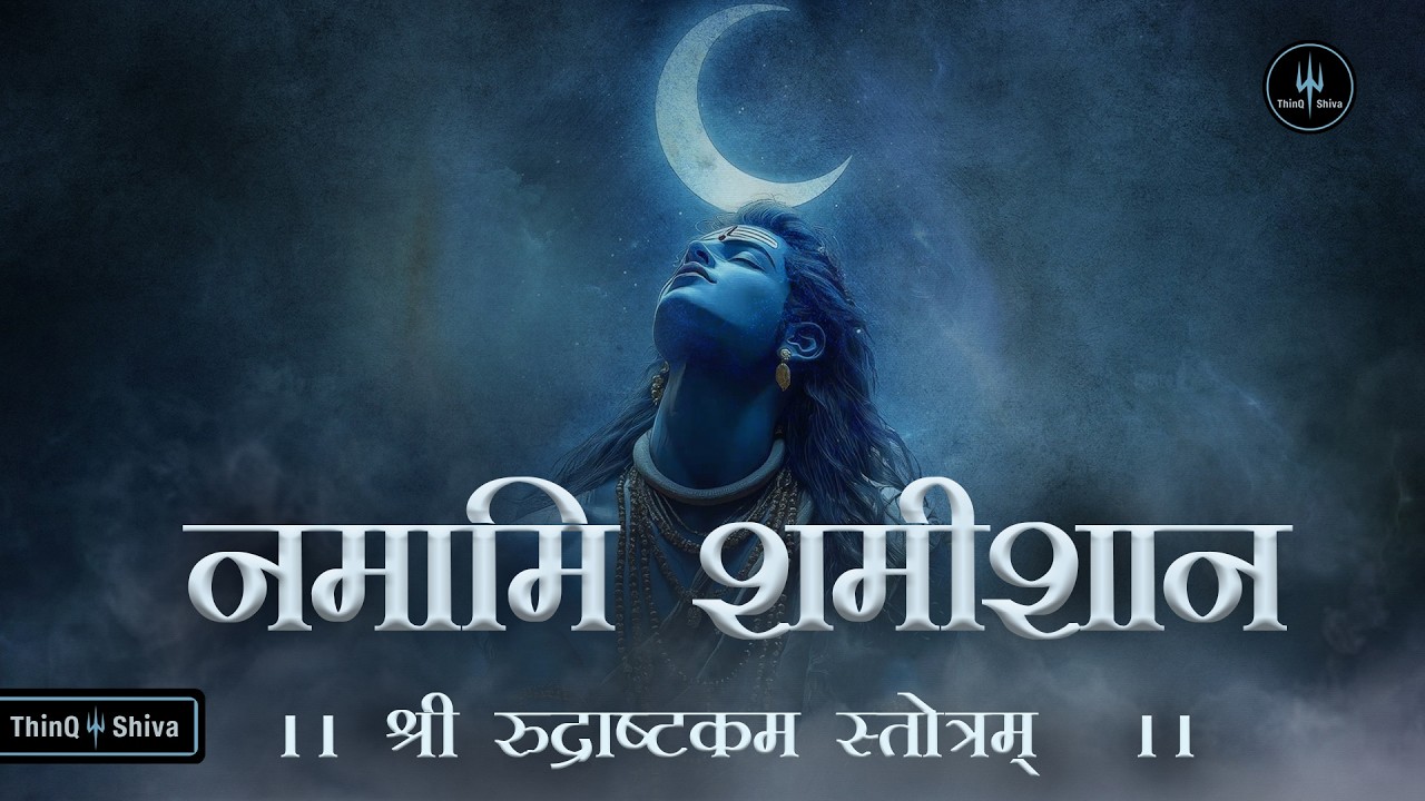 Most Powerful Shiva Mantra| Namami Shamishan Nirvan Roopam | नमामि शमीशान| Rudrashtakam |Lord Shiva