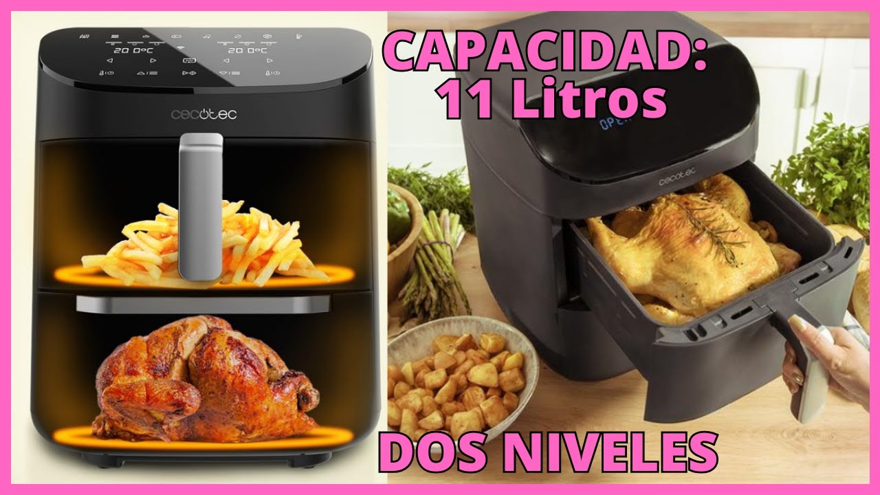 Cecofry FoodCourt 11000 Connected C de Cecotec 🧐 Opinión y características