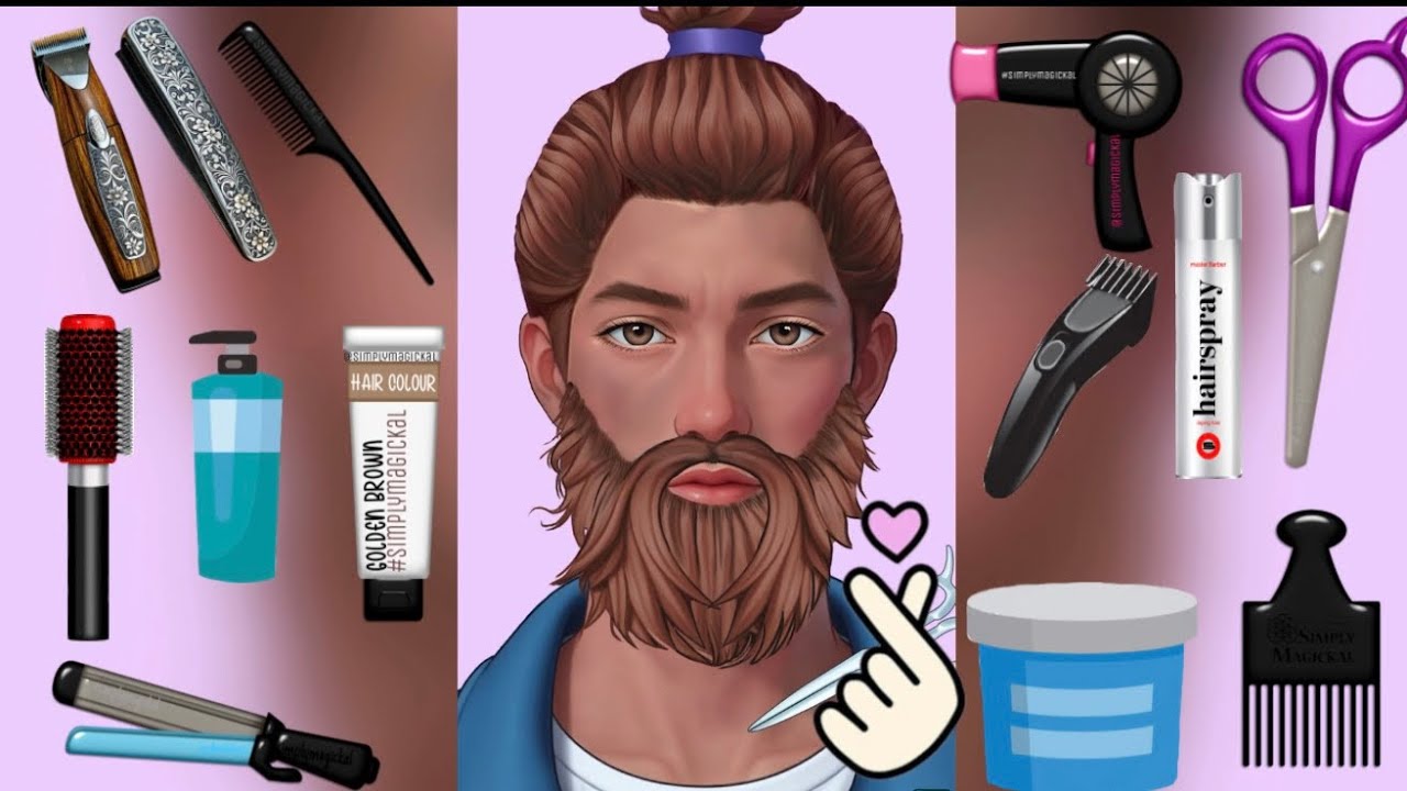 ASMR Makeup & Hairstyle That Will Relax You Instantly — He Turned Out So Handsome, Right? 😍✨#asmr