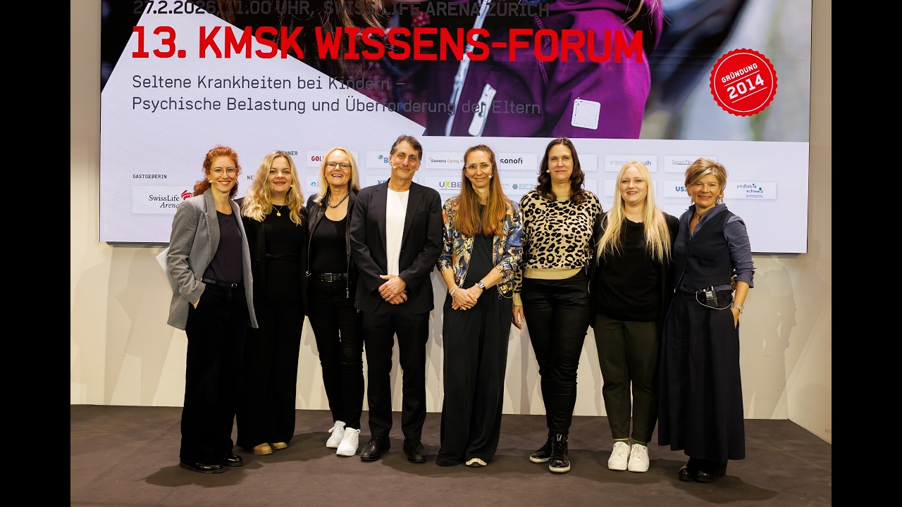 Seltene Krankheiten bei Kindern: 13. KMSK Wissens-Forum 2026, Podiumstalk