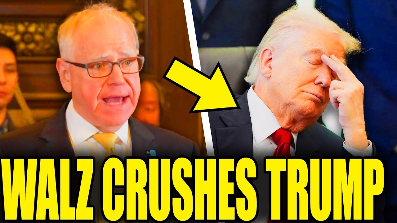 Walz Threatens Trump After ICE Surrenders In Minnesota