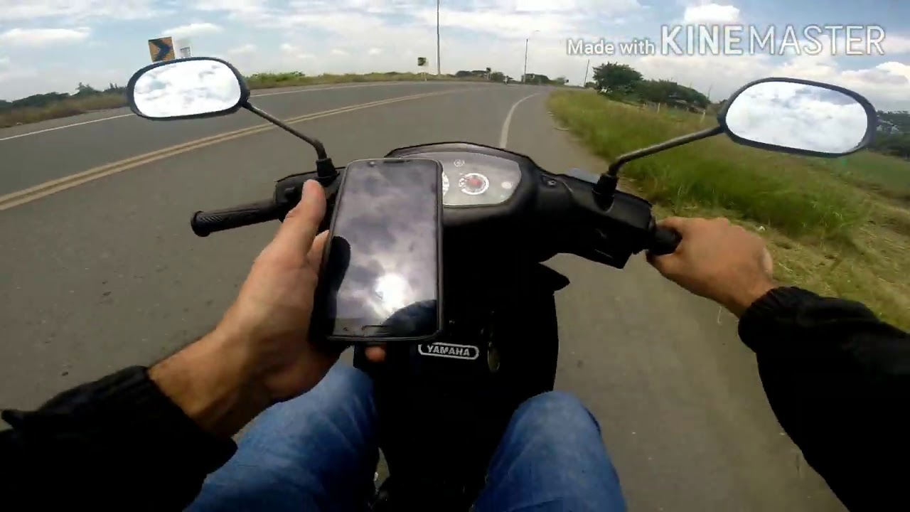 Test Drive Yamaha Crypton 2. Velocidad Máxima con GPS