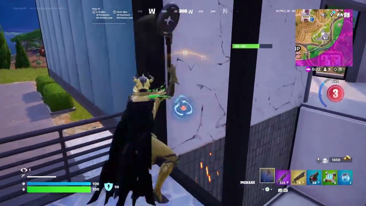 Solo win in blitz royal (Fortnite)
