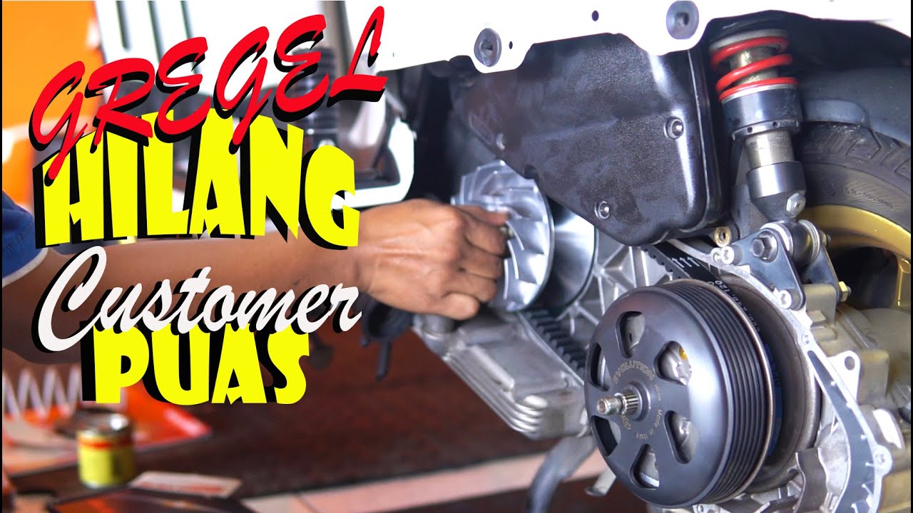 Upgrade CVT pakai Malossi & Polini di Vespa S Karbu