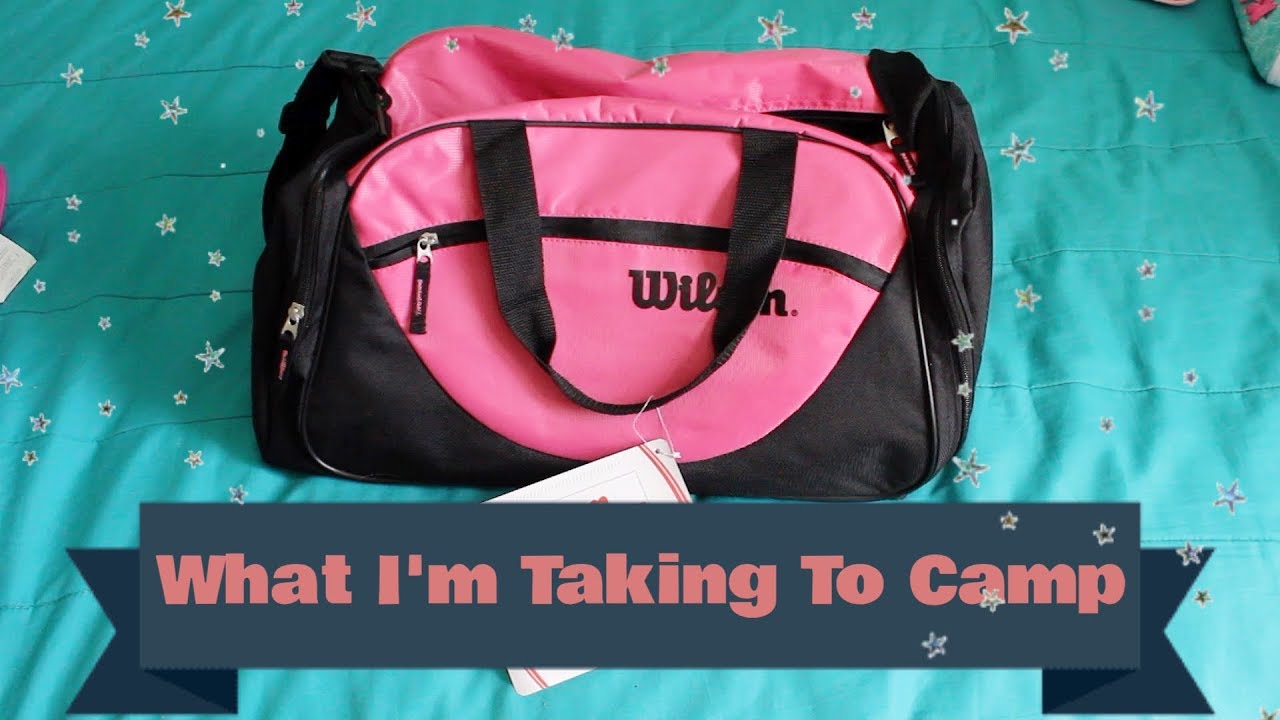 Packing For Camp!  (Counselor Edition)