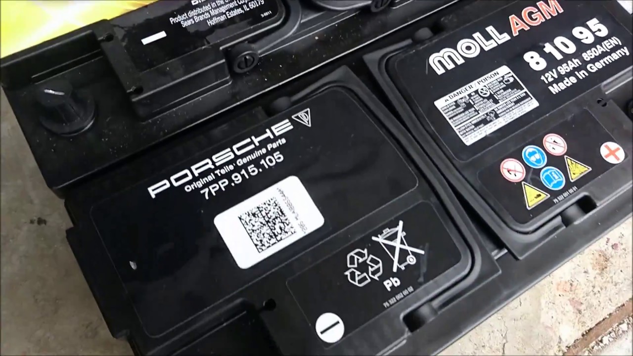 Porsche VS Aftermarket Battery Comparison [AGM H8 Type]