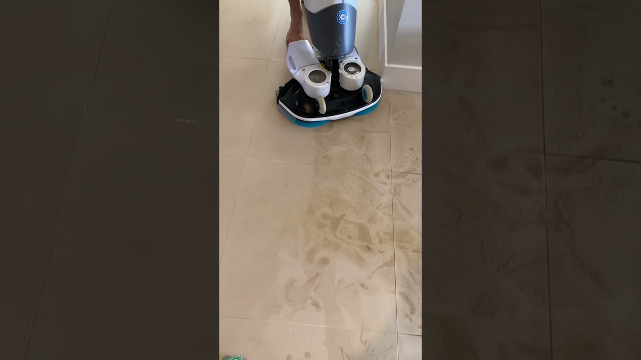 i-mop XL Pro Scrubber | Tiles Application + ScrubClean
