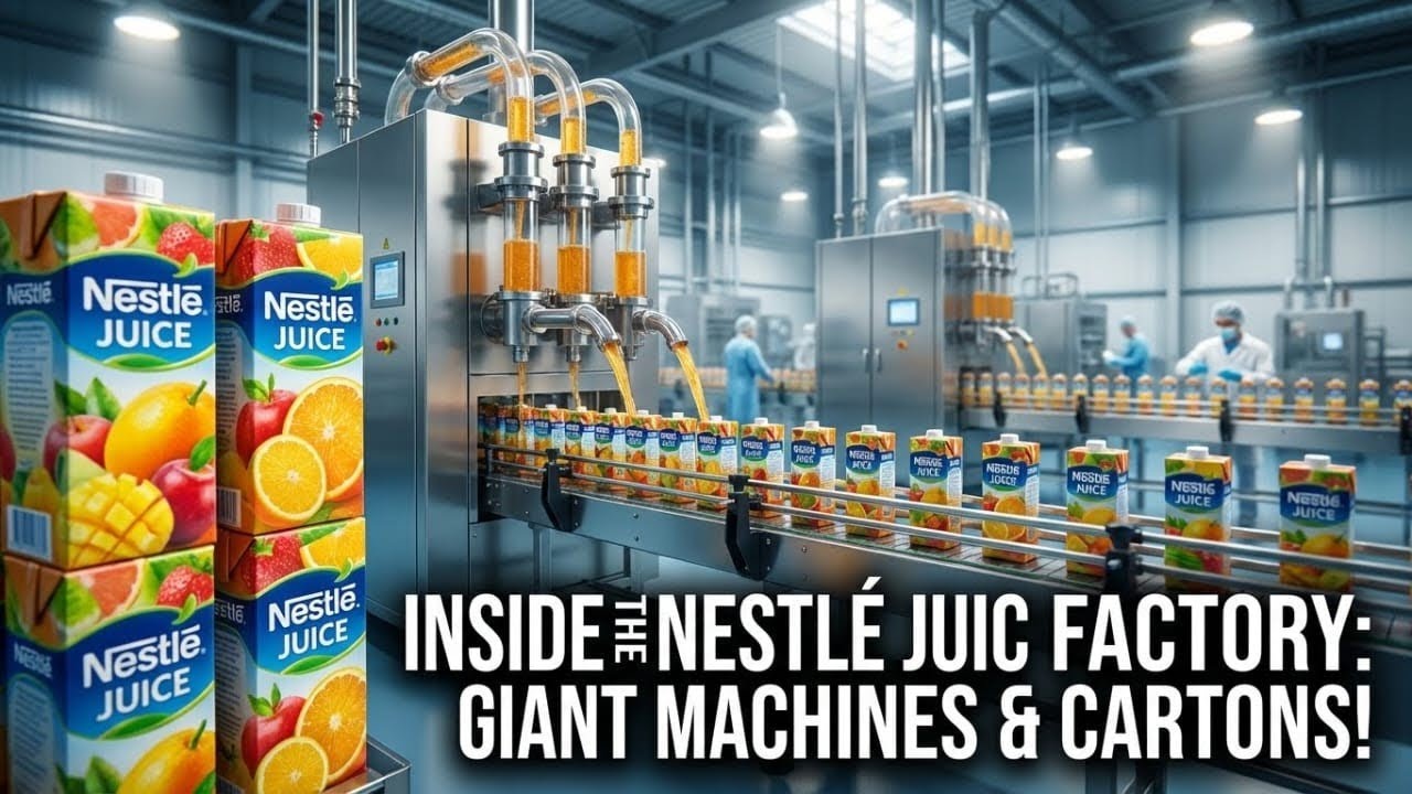 Inside Nestl&eacute; Juice Factory | Complete Manufacturing Process