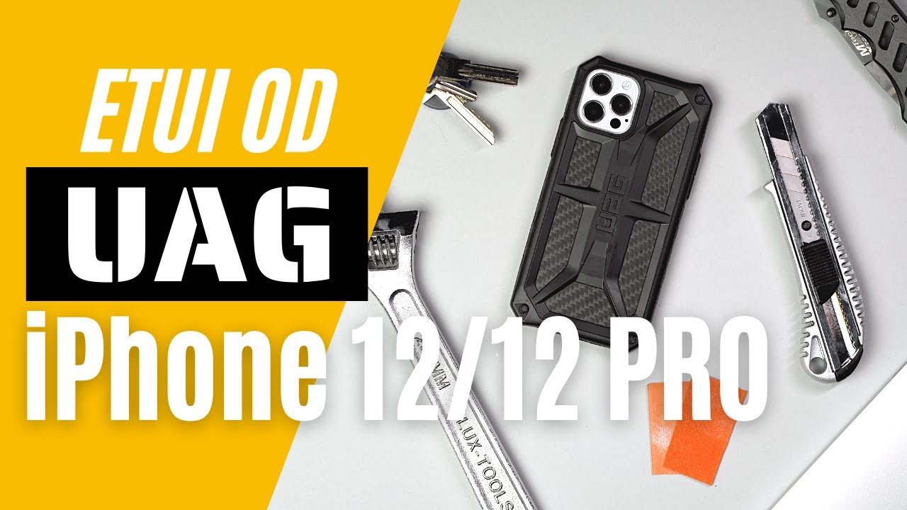 Pancerne Etui od Urban Armor Gear do iPhone 12/12 PRO 📲  TEST etui MONARCH! 🔥