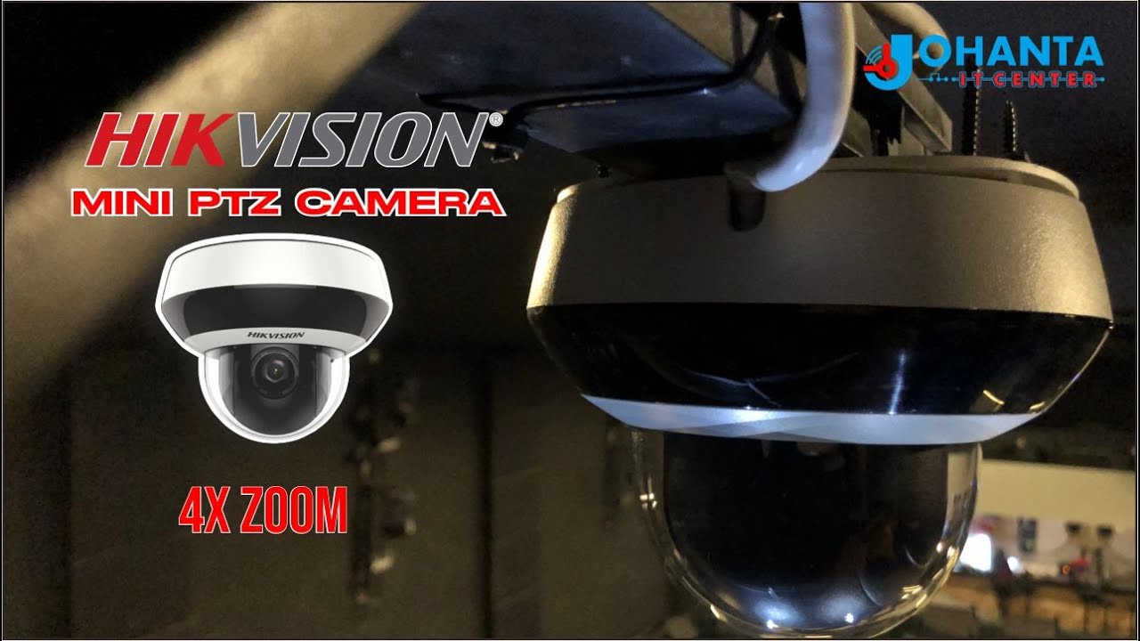 UNBOXING DAN TEST HASIL KAMERA HIKVISION MINI PTZ 4MP DS-2DE2A404IW-DE3