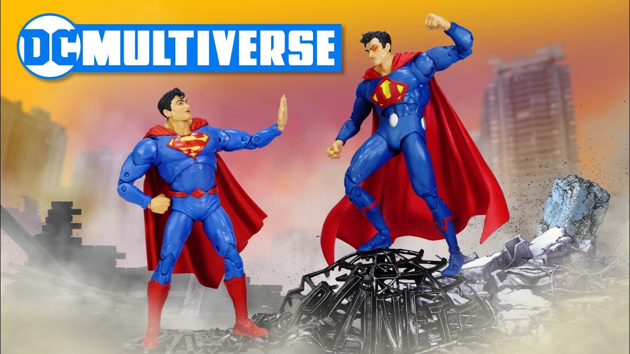 McFarlane Toys DC Multiverse Superman vs Ultraman the Superman of Earth 3