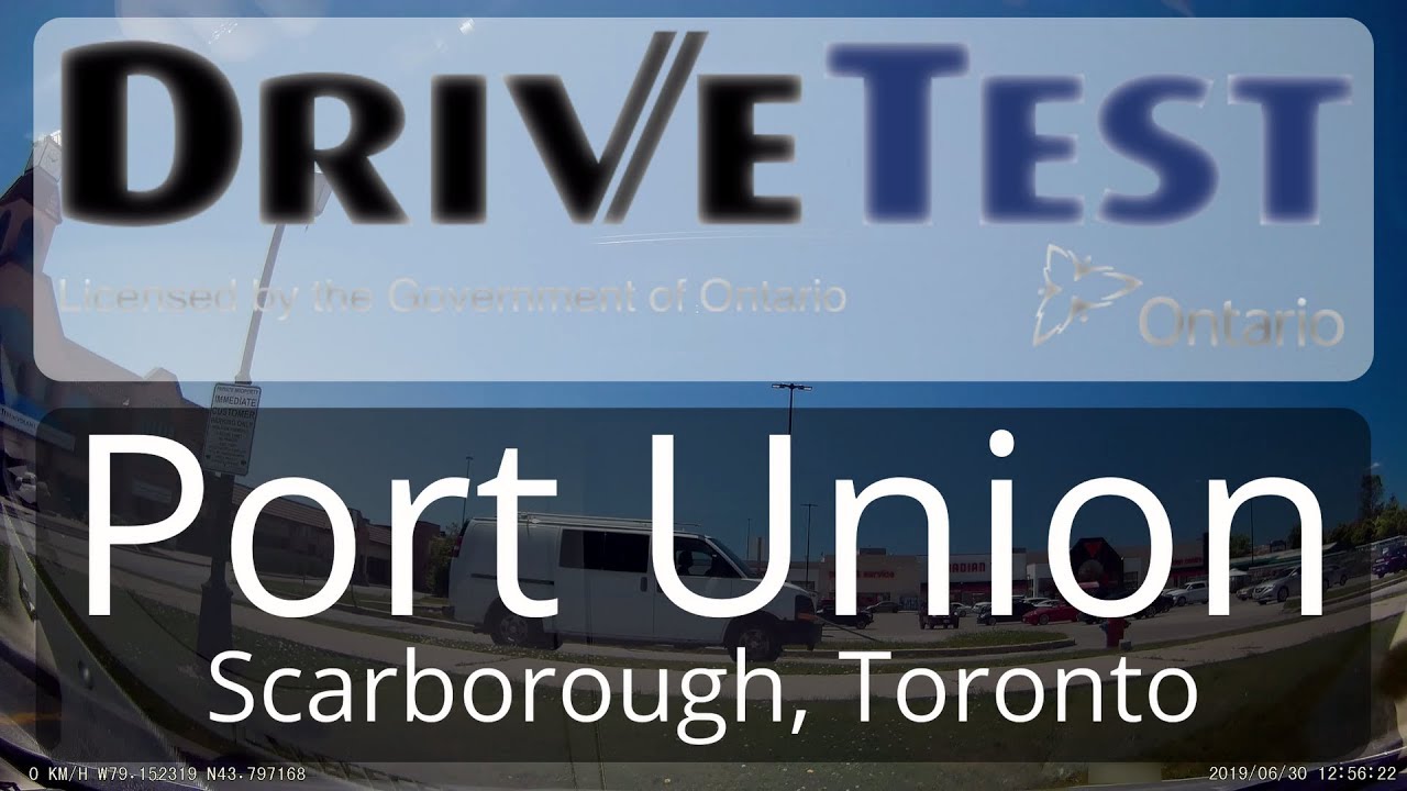 G2 Road Test: Port Union, Scarborough, Toronto, Ontario