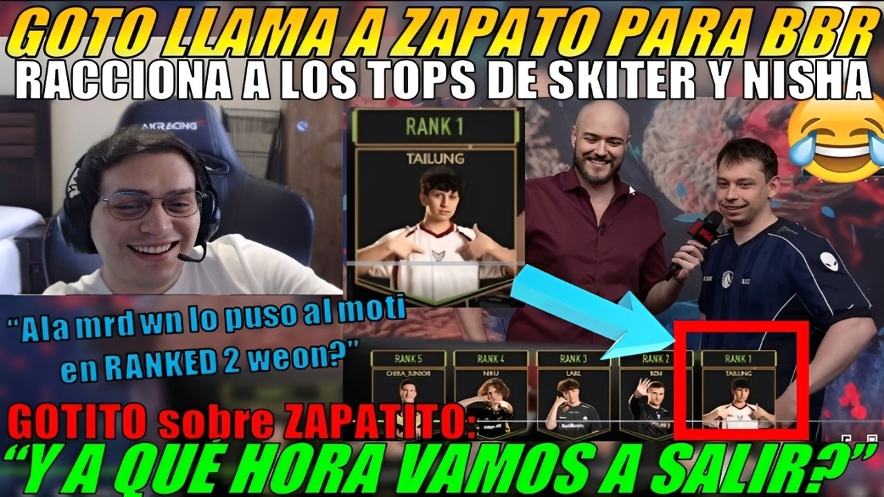 🤣MATTHEW coordina con ZAPATO para TONEAR | REACCIONA a los TOPS de SKITER y NISHA🤣