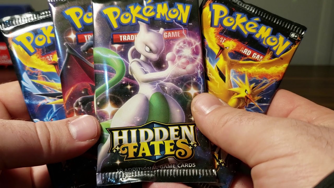ASMR Gum Chewing and Whisper:  Pokemon Hidden Fates Mew Pin Collection