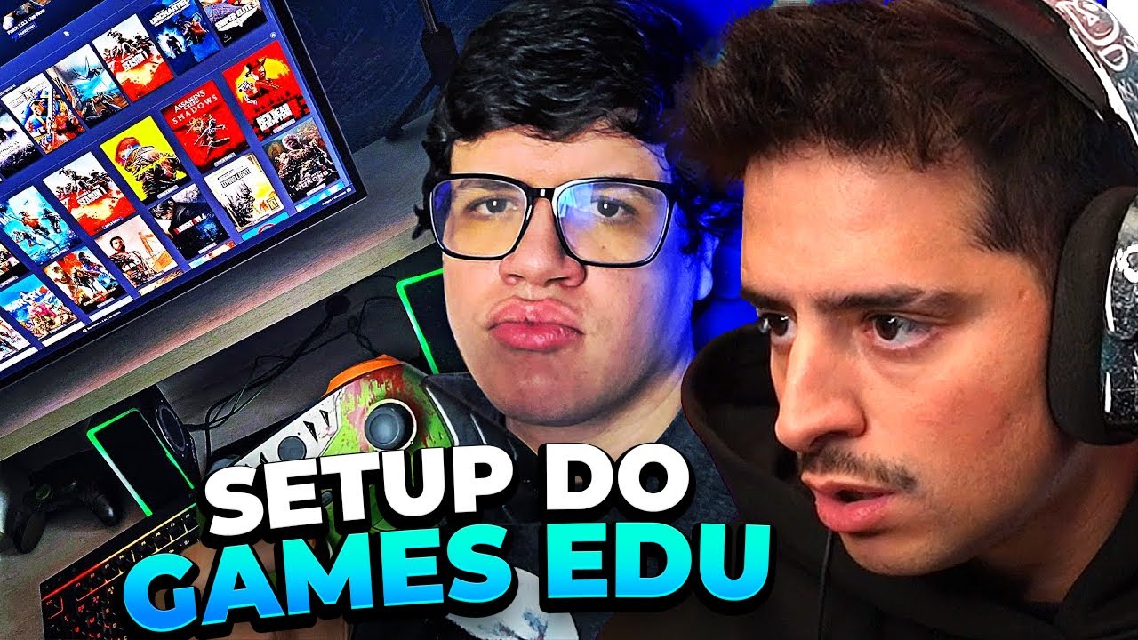 CORINGA REAGE AO GAMES EDU: SETUP QUE VOCÊ NUNCA VIU ANTES KKKK 