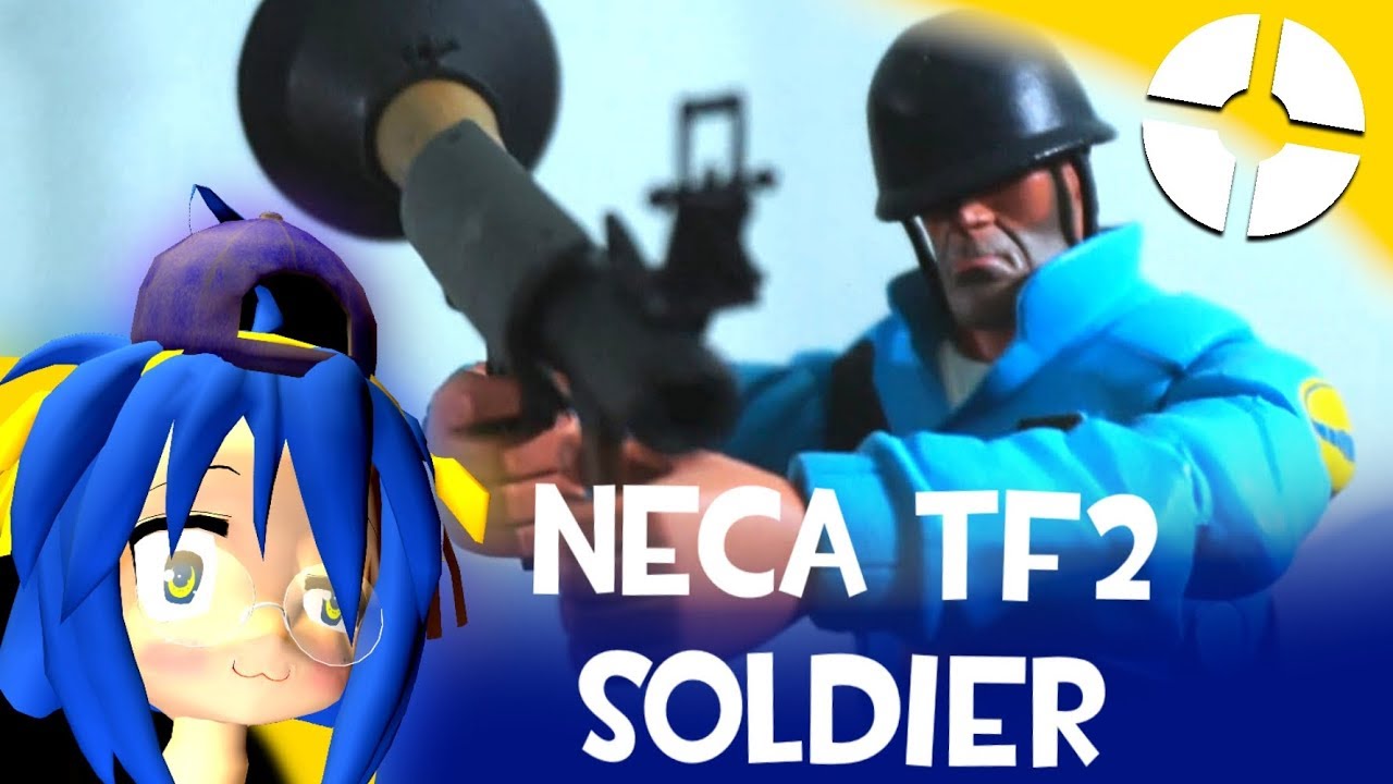 Neca TF2 Soldier Figure Review (JobbyTheHong Parody)