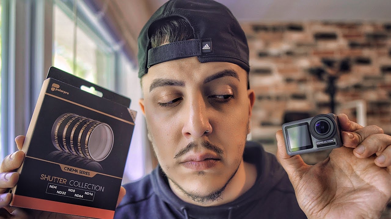 DJI Osmo Action + PolarPro ND Filter Set + BEST VIDEO SETTINGS