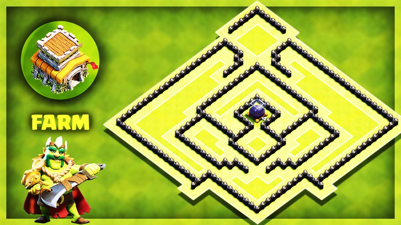 NEW Farming Base for TH8 [2024] COPY LINK and REPLAYS - Clash of Clans
