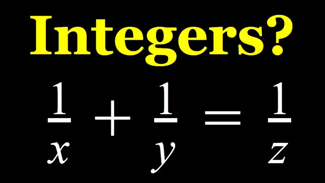 A Cool Diophantine Equation | #integers