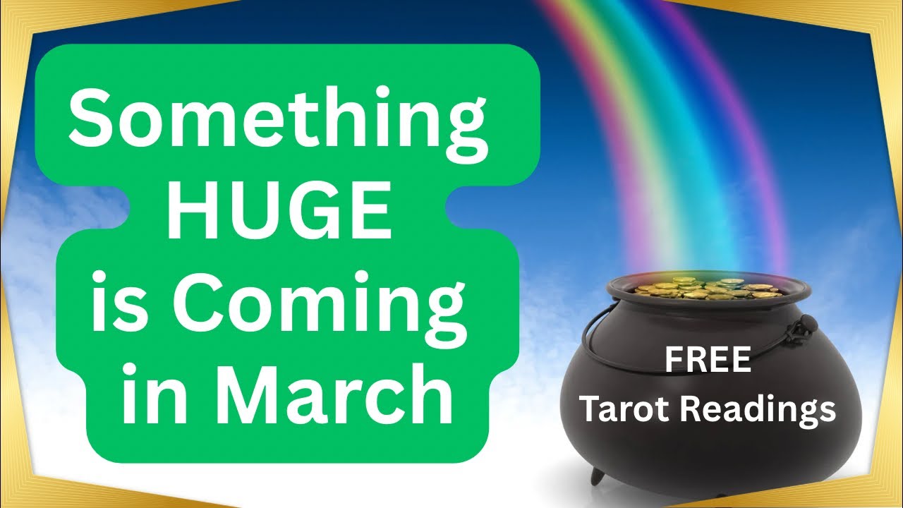 FREE TAROT PARTY! 🍀🌈🍯🎊🎁 Something HUGE ￼ is coming in March!￼