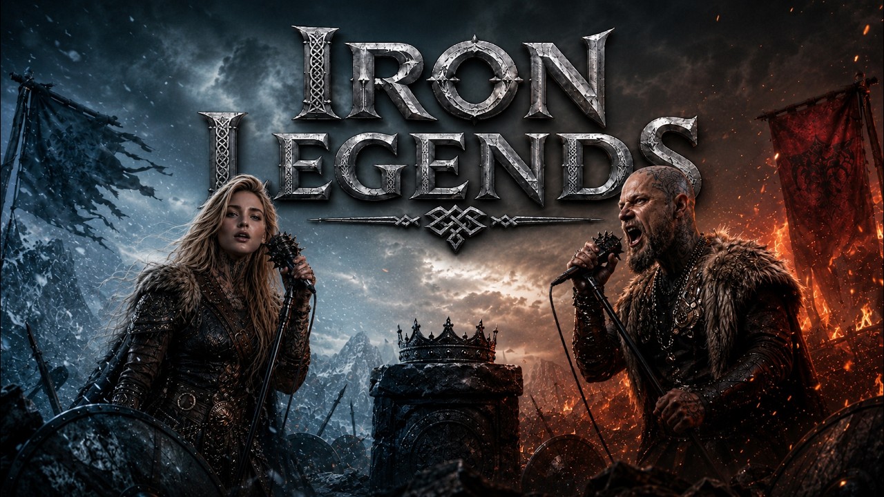 IRON LEGENDS ⚔️  Iron Ragnar Vibes  Epic Viking Song